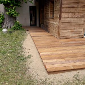 Terrasse bois exotique